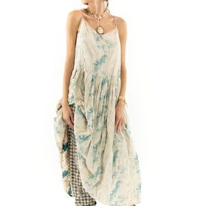 Magnolia Pearl Oeuvre Slip Dress Cloud NWT